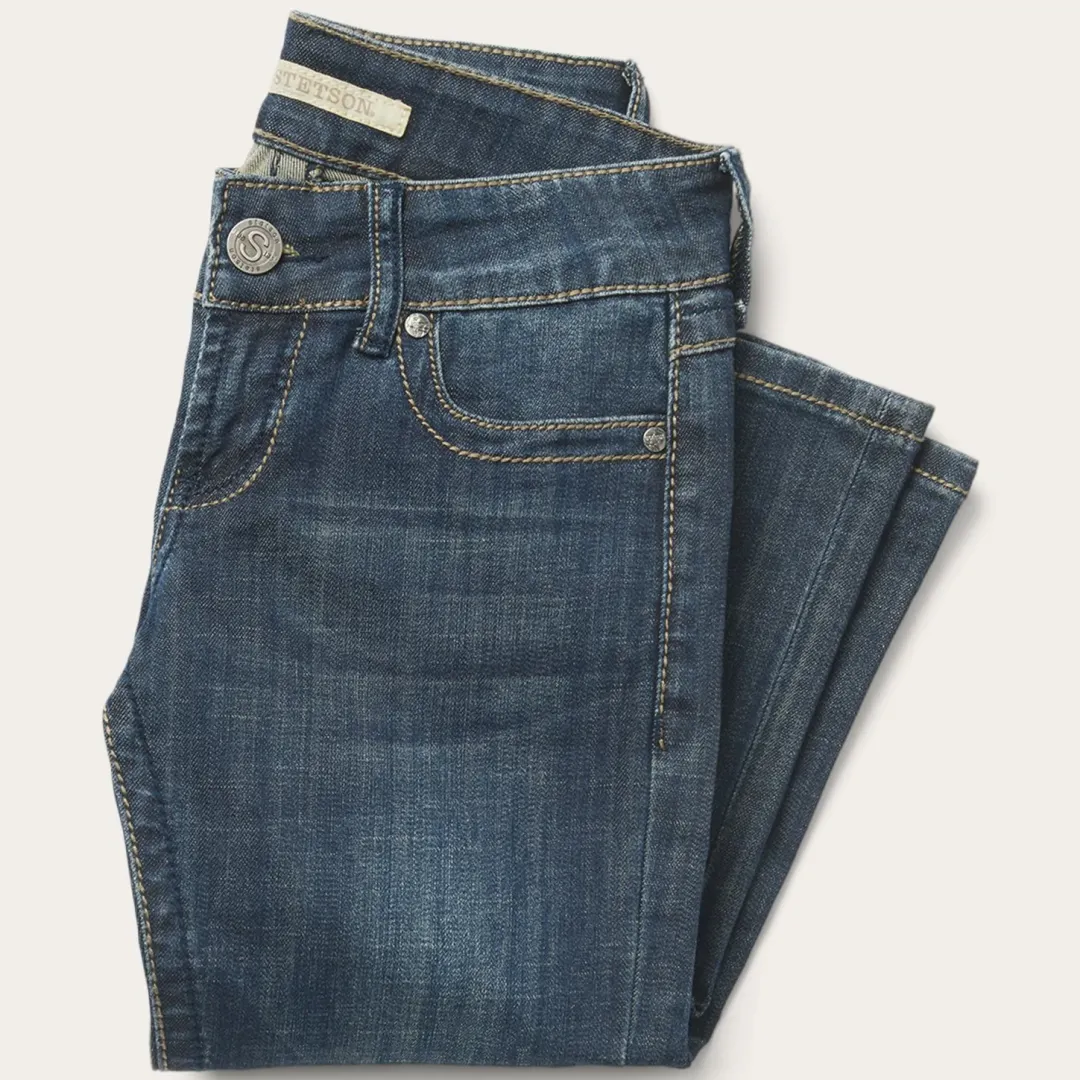 818 Bootcut Jean With "S" Back Pocket-Stetson Outlet