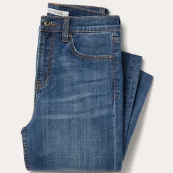 915 High Rise Straight Fit Crop Jeans-Stetson Online