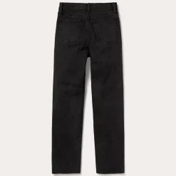 915 High Rise Straight Fit Crop Jeans-Stetson Sale