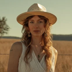 Andromeda Vented Straw Fedora-Stetson Best