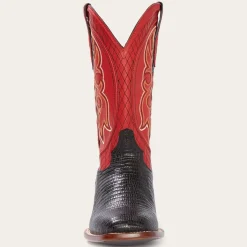 Arlington Teju Red Matte Cowboy Boot-Stetson Clearance