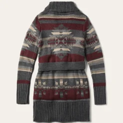 Aztec Belted Cardigan-Stetson Clearance