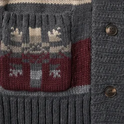 Aztec Belted Cardigan-Stetson Clearance