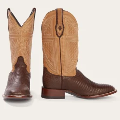 Beaumont Shark Cowboy Boot-Stetson Hot