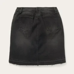 Denim 5-Pocket Skirt-Stetson Clearance
