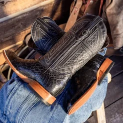 Falls Alligator Cowboy Boot-Stetson Online