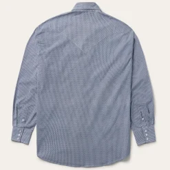 Deco Geo Print Western Shirt-Stetson Discount