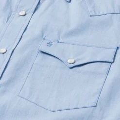 End On End Solid Shirt-Stetson New