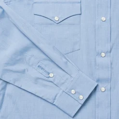 End On End Solid Shirt-Stetson New