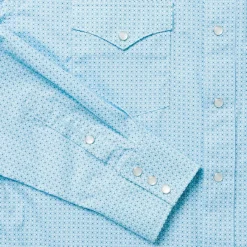 Lattice Print Western Shirt-Stetson Best