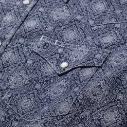 Medallion Print Western Shirt-Stetson Discount