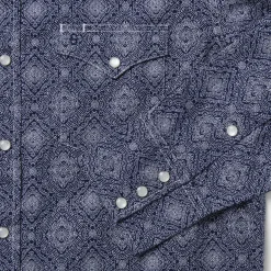 Medallion Print Western Shirt-Stetson