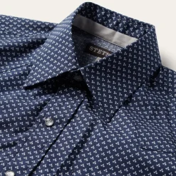 Polaris Geo Print Western Shirt-Stetson New