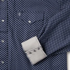 Polaris Geo Print Western Shirt-Stetson New