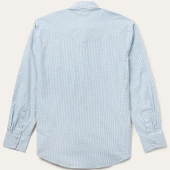 Two Stripe Check Western Shirt-Stetson Online