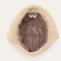 Bomber Cap Calf Split-Stetson New