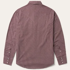 Broken Diamond Print Western Shirt-Stetson