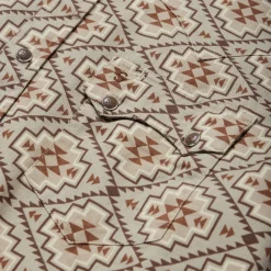 Aztec Poplin Western Shirt-Stetson Clearance