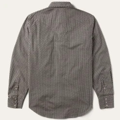Diamond Print Western Shirt-Stetson Outlet