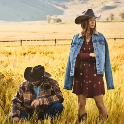 Plaid Western Coat-Stetson Online