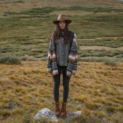 Serape Belted Cardigan-Stetson Sale