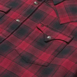 Brushed Twill Plaid Shirt-Stetson Sale