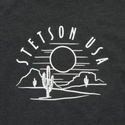Cactus And Sunset Graphic Tee-Stetson