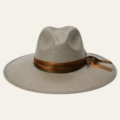 Caelus Straw Fedora-Stetson Hot