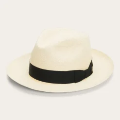 Center Dent Panama Fedora-Stetson Outlet