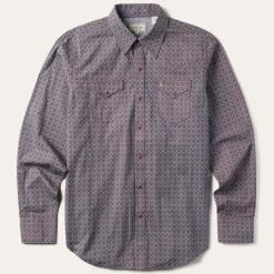 Chevron Grid Shirt-Stetson Online