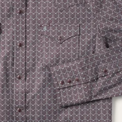 Chevron Grid Shirt-Stetson Online