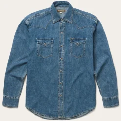 Classic Denim Shirt-Stetson Sale