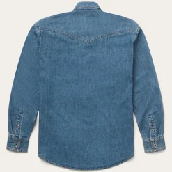 Classic Denim Shirt-Stetson Sale