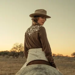 Classic Western Snap Blouse-Stetson Outlet