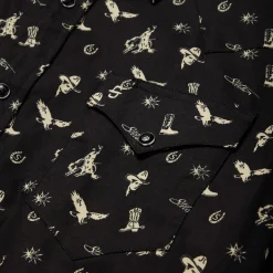 Conversation Print Western Shirt-Stetson Outlet