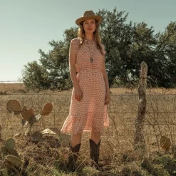 Cottage Floral Dress-Stetson Discount