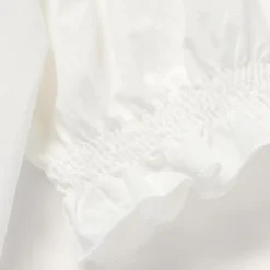 Cotton Voile Peasant Blouse-Stetson