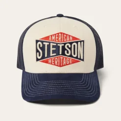 American Heritage Trucker Cap-Stetson Best