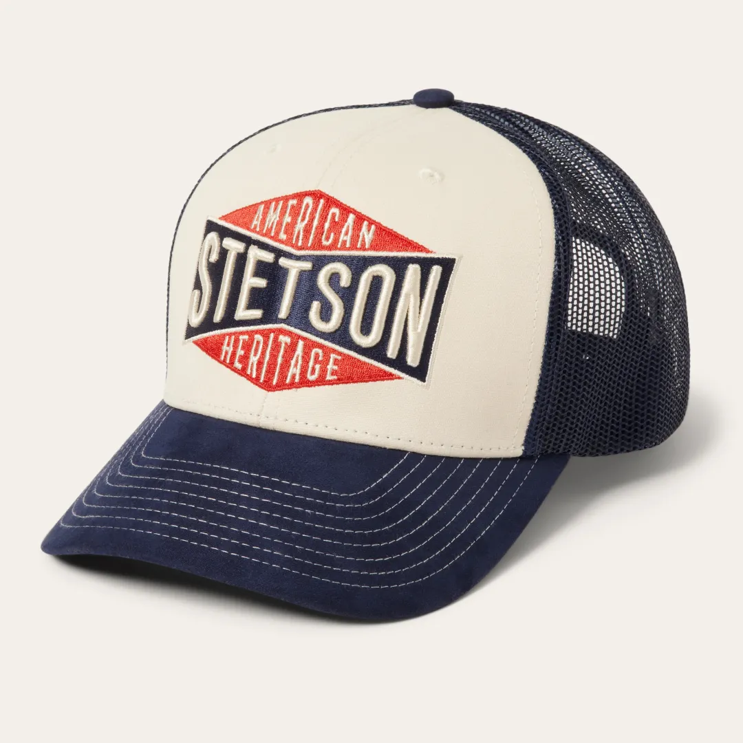American Heritage Trucker Cap-Stetson Best