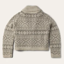 Cropped Shawl Collar Cardigan-Stetson Outlet