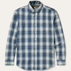 Crystal Plaid Button Down Shirt-Stetson New