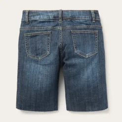 Dark Wash Denim Shorts-Stetson Best