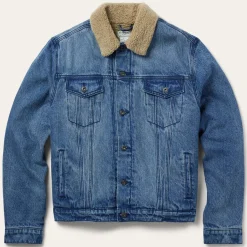 Denim Sherpa Jacket-Stetson Best