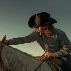 Diamond Geo Western Shirt-Stetson Discount