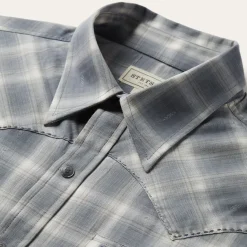 Dobby Twill Plaid Shirt-Stetson Sale