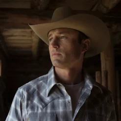 Dobby Twill Plaid Shirt-Stetson