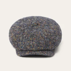 Donegal Wool Hatteras Cap-Stetson Outlet