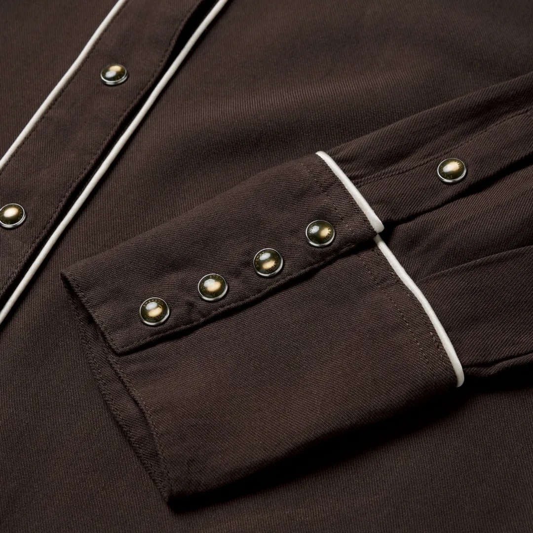 Embroidered Rayon Western Shirt-Stetson Sale