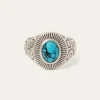 Filigree Ring with Turquoise-Stetson Outlet