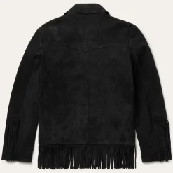 Fringe Suede Jacket-Stetson New